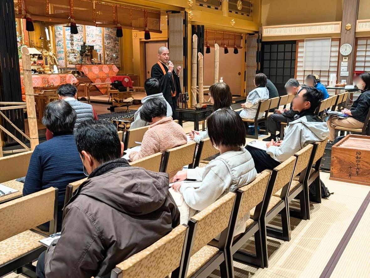 名古屋市の永代供養墓の願隆寺が開催する懺悔イブニング